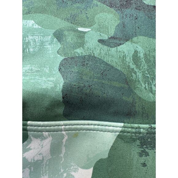 Fabletics Camo Print No-Bounce Sports Bra Celadon Zenith Green Women Plus 2X - Picture 7 of 8